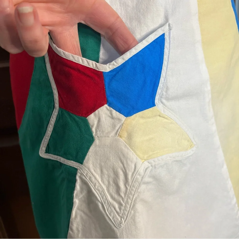 Handmade Vintage half apron
